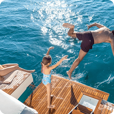 Luxury yacht experience