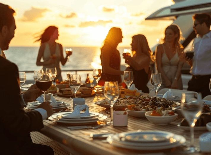 Michelin-Stern-Dining an Bord